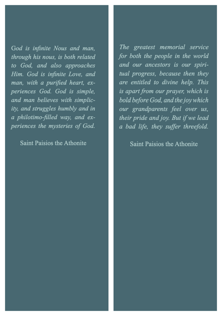 Athonite Fathers and Athonite Matters