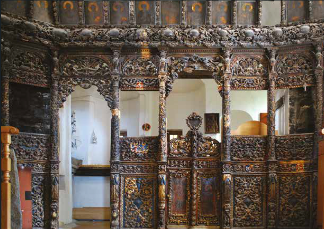 Before Picture of the Holy Temple in Mount Athos