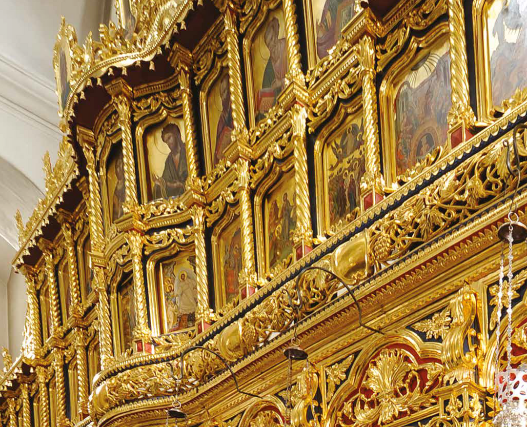Gold Gilded Holy Temple