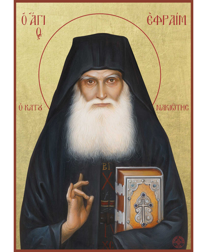 Saint Ephraim Katounakiotis, with Gospel