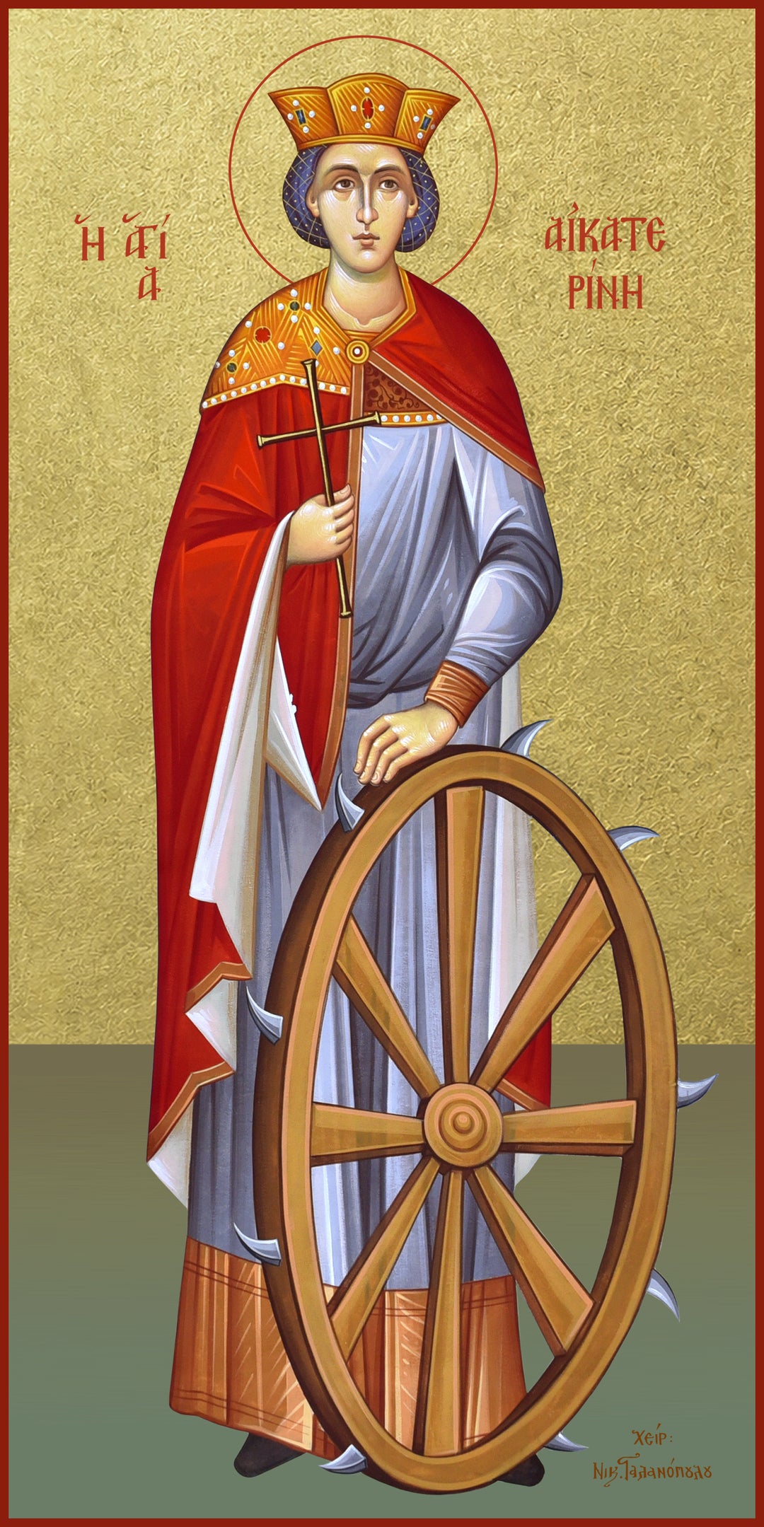 Saint Catherine, Full Stature