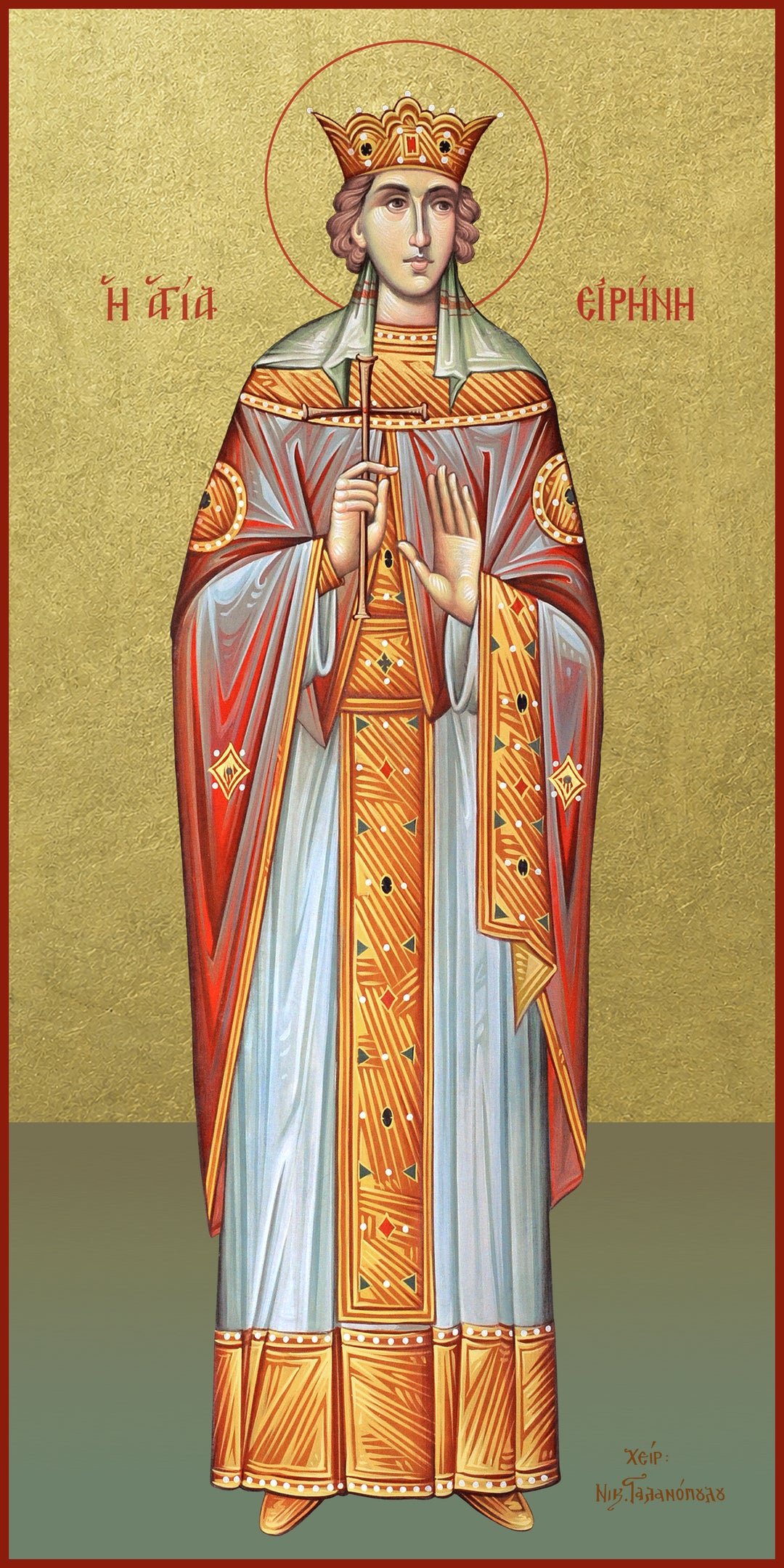Saint Irene the Great Martyr (Light Vestments)