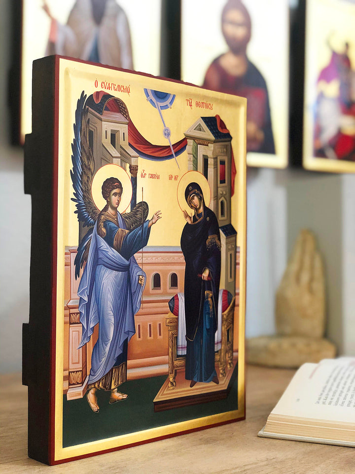 Annunciation of the Theotokos (Scene) - Athonite